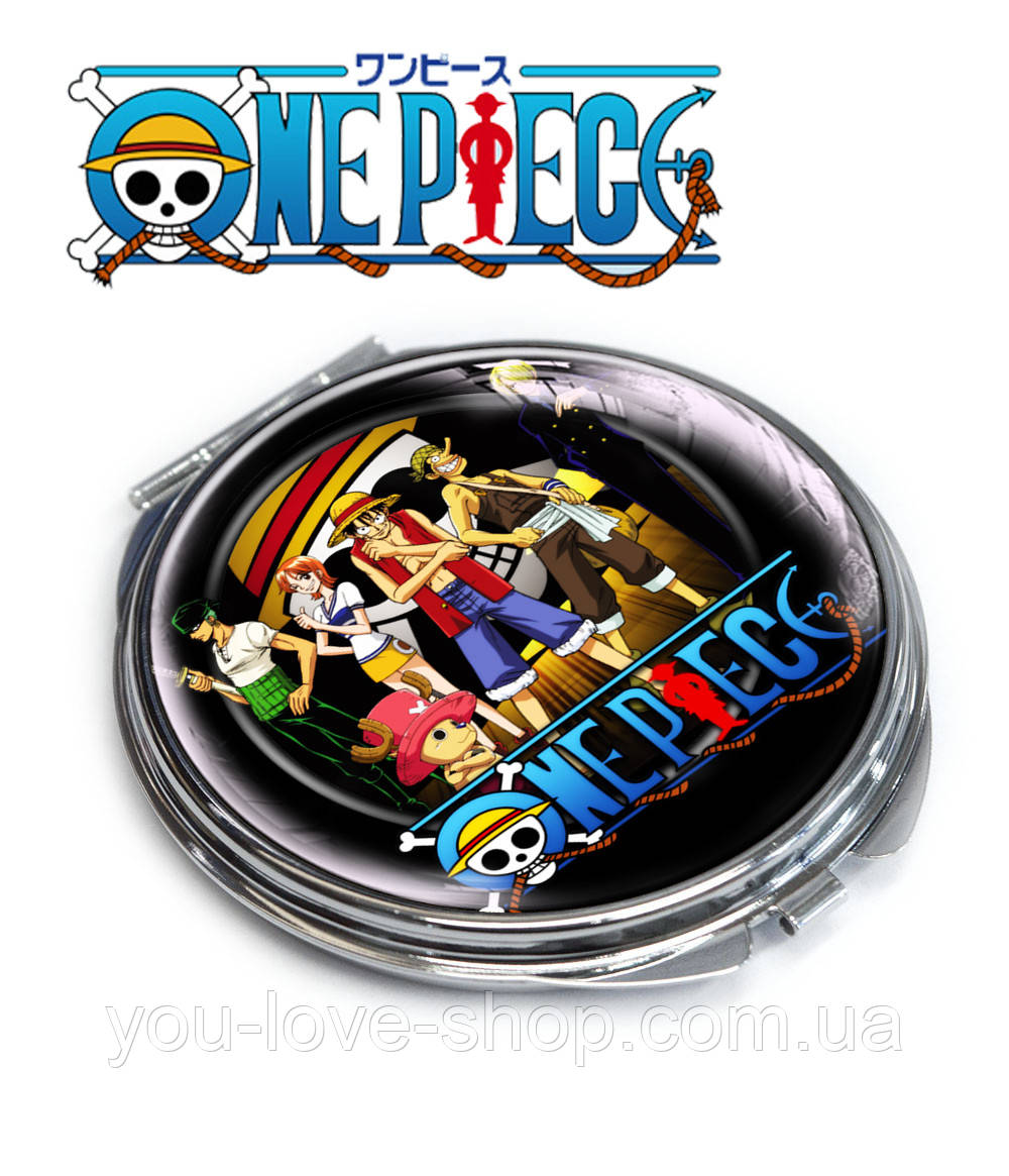 Кишенькове дзеркальце "основний склад" One Piece / Ван Піс, фото 1