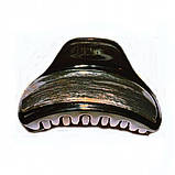 Краб для волосся, чорний пластик, розмір 9х4 см (1 шт.) 3_12_331, фото 2