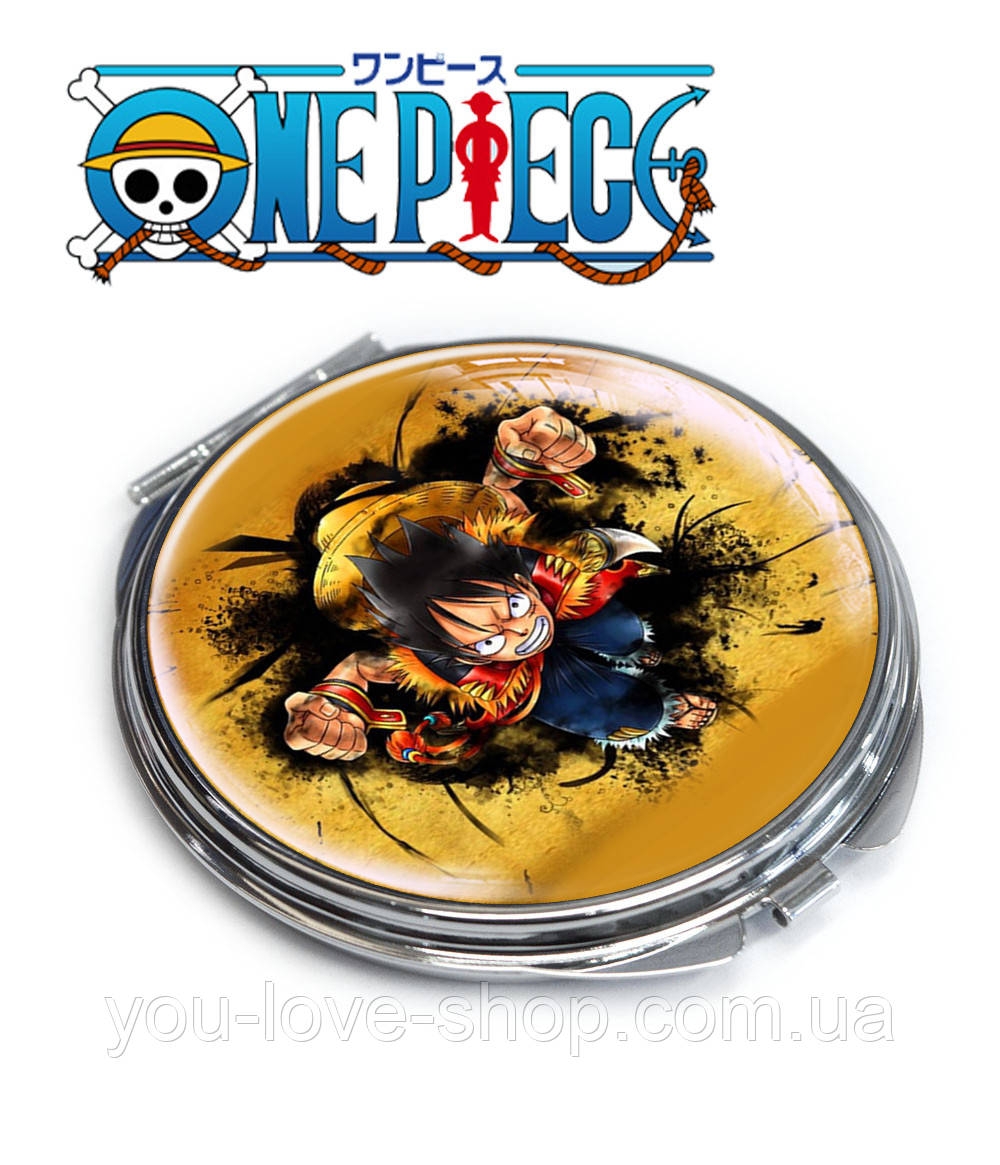 Кишенькове дзеркальце "Капітан атакує" One Piece / Ван Піс, фото 1