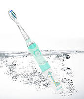 Дитяча електрична звукова зубна щітка Seago SG977 Sonic Green, фото 9