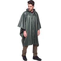 Чоловічий дощовик плащ-намет + чохол, оливковий, TY-0548