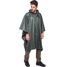 Чоловічий дощовик плащ-намет + чохол, оливковий, TY-0548