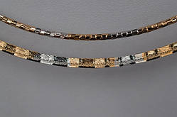 Кольє XUPING подвійне з позолотою та батьківщиною