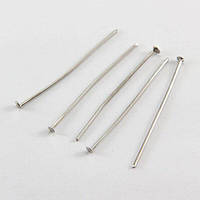 Піни гвоздики 30х0.7 мм 50 грамів залізо, колір платину