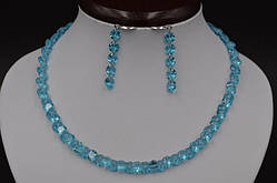 Буси цирконій Блакитний Кристал