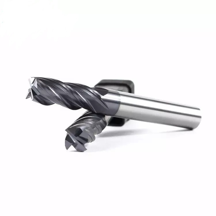 Фреза твердосплавна кінцева D 16 - l 45 - L 100 - d 16 мм Z4 (45HRC)