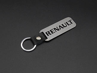 Брелок металевий. Renault. 10х2,5см