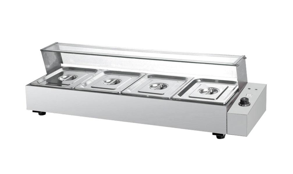 Марміт-вітрина GN 1/2 х h 100 мм GoodFood BM4G