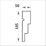 Карниз для фасаду, фасадний карниз Фк-4 h185х50, фото 3