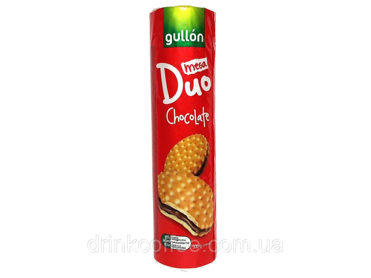 Печиво сендвіч Gullon Mega Duo Chocolate 500г