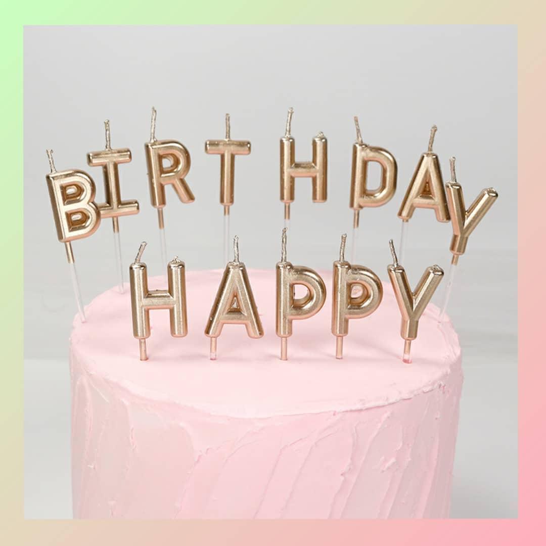 Свічки букви "Happy Birthday" срібло 37914, фото 1