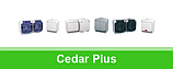 Накладні розетки та вимикачі Cedar Plus