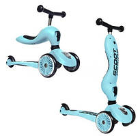 Scoot & Ride Highwaykick 1 2w1 Blueberry 96352