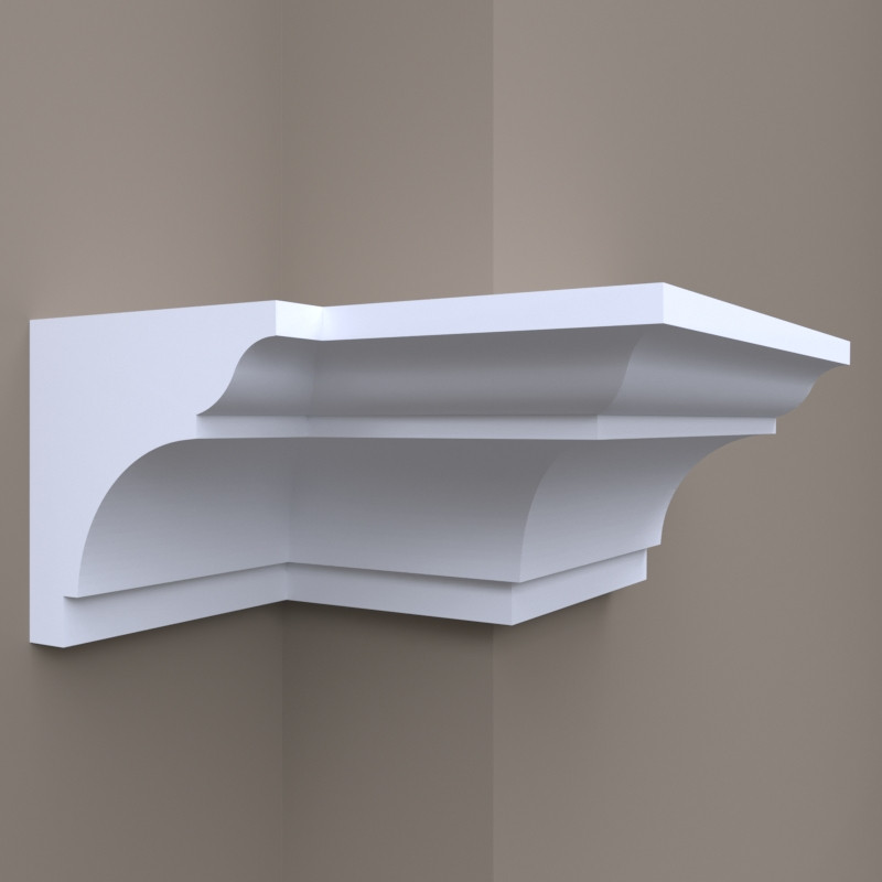 Карниз для фасаду, фасадний карниз Фк-23 h300х300, фото 1