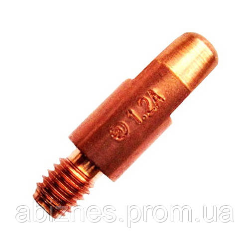 Накінечник Ф1,2 М6х28 E-Cu/Alu для зварювання алюмінію