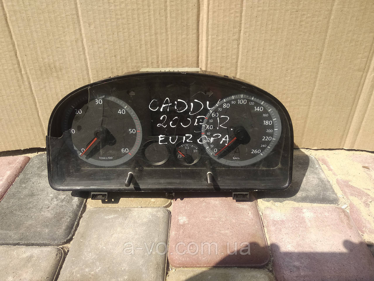 Щиток панель приладів Volkswagen Caddy 1.9tdi, 2.0sdi, 2K0920840E, фото 1
