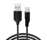 VOXLINK 1 м светодиодный магнитный кабель USB для Type C