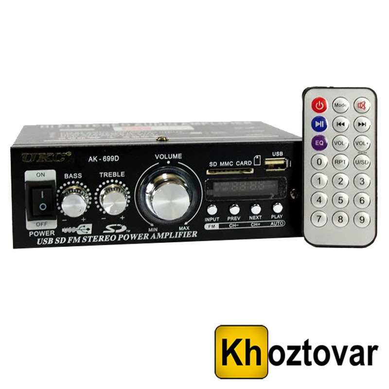 Підсилювач звуку WVNGR 699D, фото 1