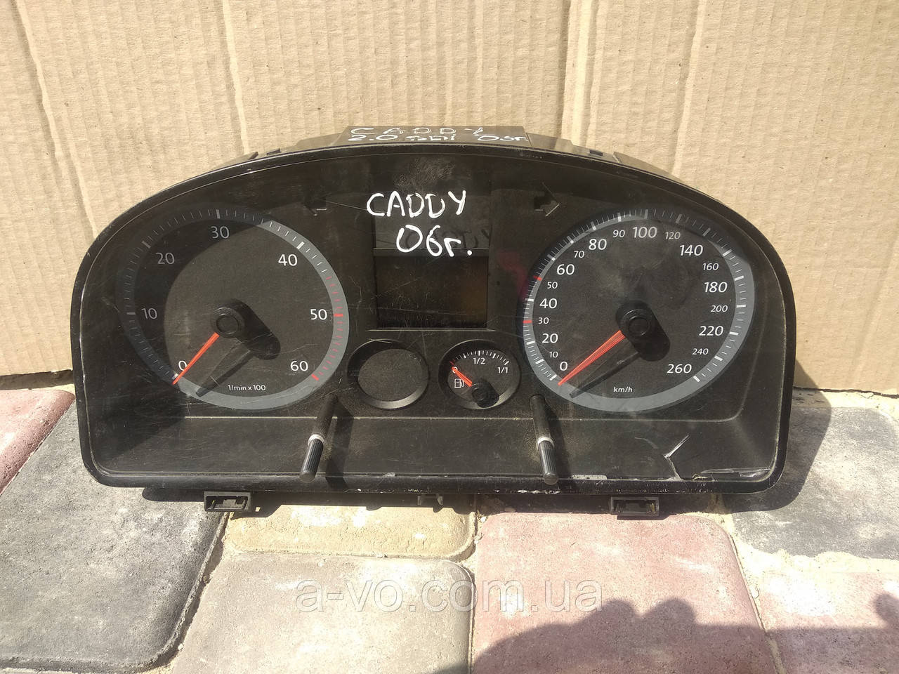 Щиток панель приладів Volkswagen Caddy 3, 2.0 SDI 2K0920843A, фото 1