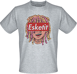 Футболка Lil Pump - Esketit (меланж)