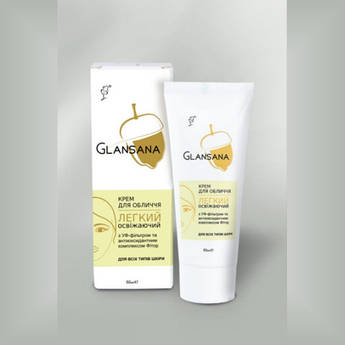 Крем для обличчя легкий "Glansana" 50 мл