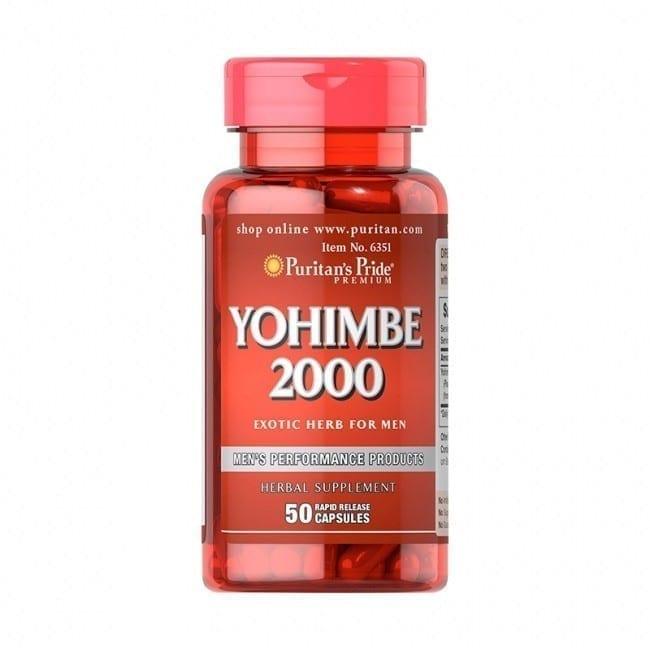 Yohimbe 2000 mg (50 капс.) Puritan's Pride