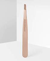 Пинцет для бровей TWEEZERMAN Slant Tweezer Rose Gold