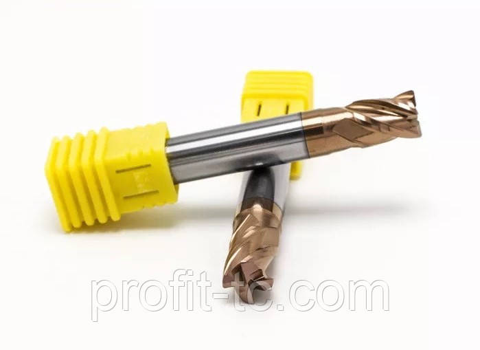 Фреза твердосплавна кінцева D 3.5 — l 10 — L 50 — d 4 мм Z4 (55HRC), фото 1