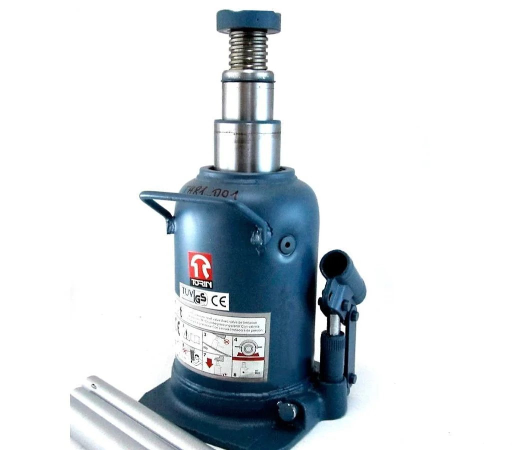 Домкрат пляшковий професійний двухштоковый 10 т Torin TH810001, фото 1