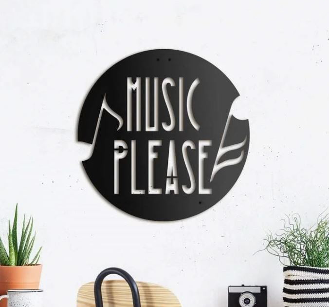 КАРТИНА З ДЕРІВАННЯ "MUSIC PLEASE"