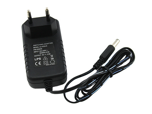 Блок живлення, мережевий адаптер 5В 2А, 5.5x2.1мм, фото 1
