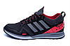 Чоловічі кросівки літні сітка Adidas Summer red, фото 3