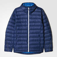 Мужской пуховик Adidas Down Hoodded Jacket AP8376