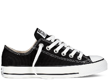 Кеди Converse All Star Black Low чорні текстиль низькі оригінал