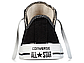 Кеди Converse All Star Black Low чорні текстиль низькі оригінал, фото 3