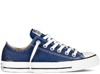 Кеди Converse All Star Navy Low сині текстиль низькі оригінал