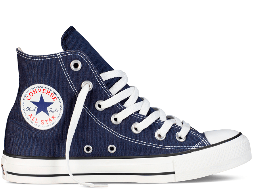 Кеди Converse All Star Navy High сині текстиль високі оригінал