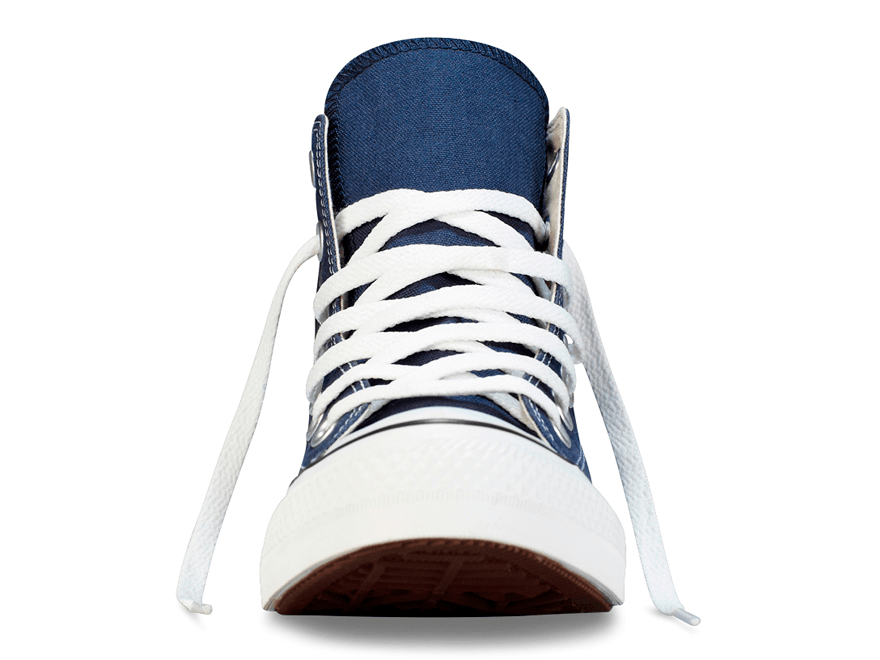 Converse best sale navy high