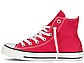 Кеди Converse All Star Red High оригінал червоні високі текстиль, фото 2