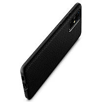 Чохол Spigen для Samsung Galaxy S20 Plus, Liquid Air, Matte Black, фото 4