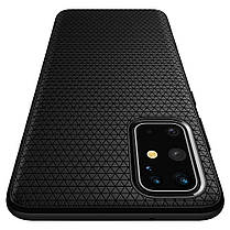 Чохол Spigen для Samsung Galaxy S20 Plus, Liquid Air, Matte Black, фото 3