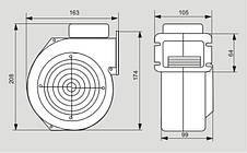 Нагнітальний вентилятор MPLUSM WPA 140 (395 м3/год), фото 4