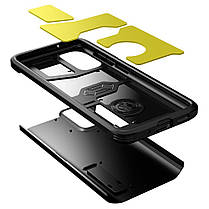 Чохол Spigen для Samsung Galaxy S20 Tough Armor XP, Black, фото 3