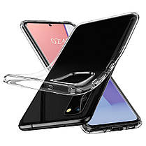 Чохол Spigen для Samsung Galaxy S20 Liquid Crystal, Crystal Clear (ACS00789), фото 4