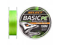 Шнур Select Basic PE 150m (салат.) 0.08mm 8lb/4kg