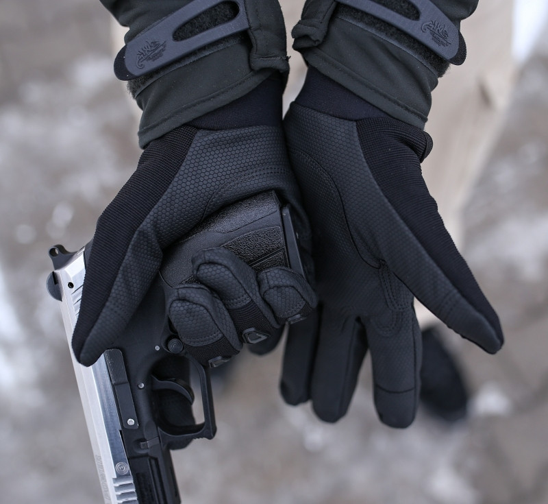 Перчатки зимние Helikon-Tex® Impact Duty Winter Gloves - Black - фото 6 - id-p306015953