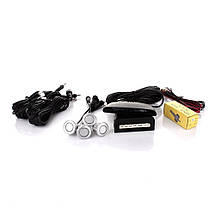 Парктронік сріблястий Fantom FT-411 silver, фото 6
