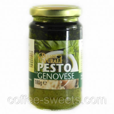 Соус Песто Delizie Naturali Pesto Genovese 180г, фото 2