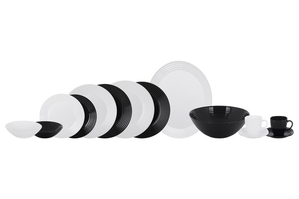 Harena Black&White Сервіз столовий -38 пр Luminarc P9626