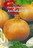 Цибуля ріпчаста Халцедон Насіння України 15г